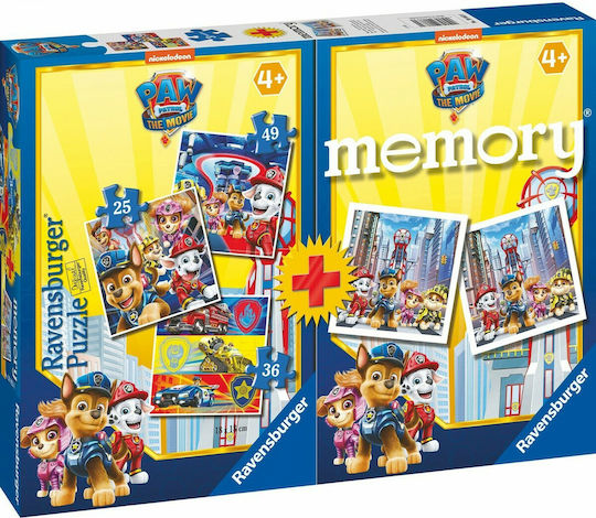 Детски Пъзел Paw Patrol за 4+ години+ Години 110бр Ravensburger