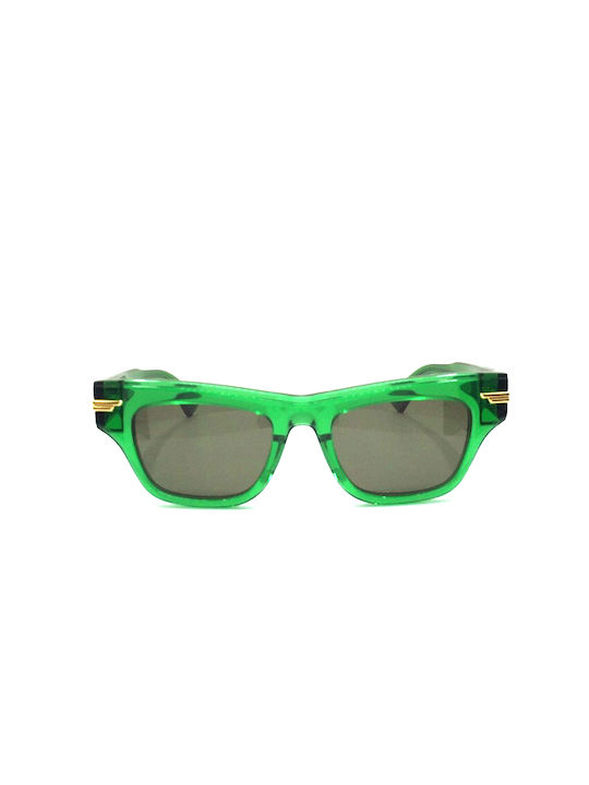 Bottega Veneta Sonnenbrillen mit Grün Rahmen und Schwarz Linse BV1122S 004