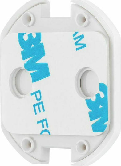 Reer Socket Protective Cover Simple Placement made of Plastic in White Color 3.2x3.2cm 10pcs