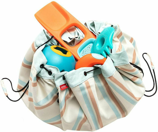 Play&go Outdoor Surf Kids Rug Beige 140x140cm