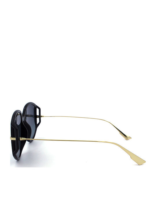 Dior Direction 2 Women's Sunglasses with Black Frame and Black Gradient Lens