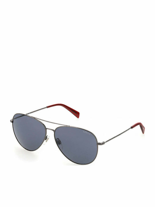 Levi's Unisex Sunglasses with Gray Metal Frame and Gray Lens LV1006/S 9N2/IR