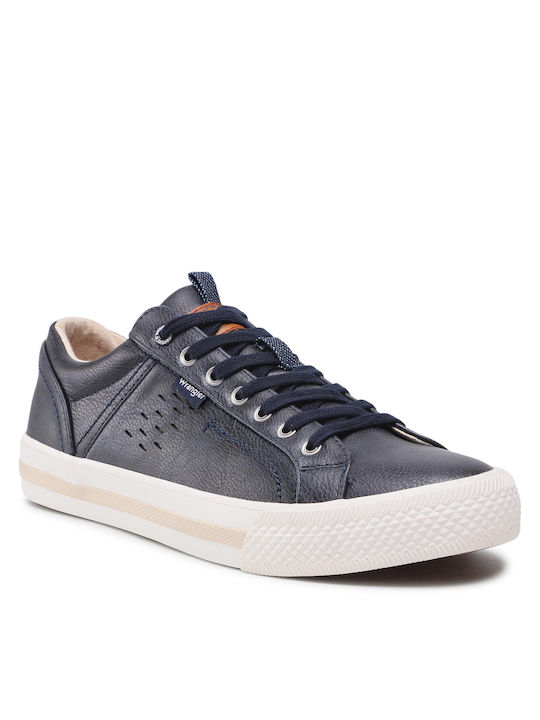 Wrangler Clay Vegan Ανδρικά Sneakers Navy Μπλε