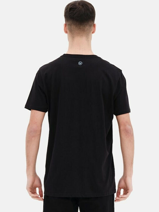 T-shirt Μαύρο