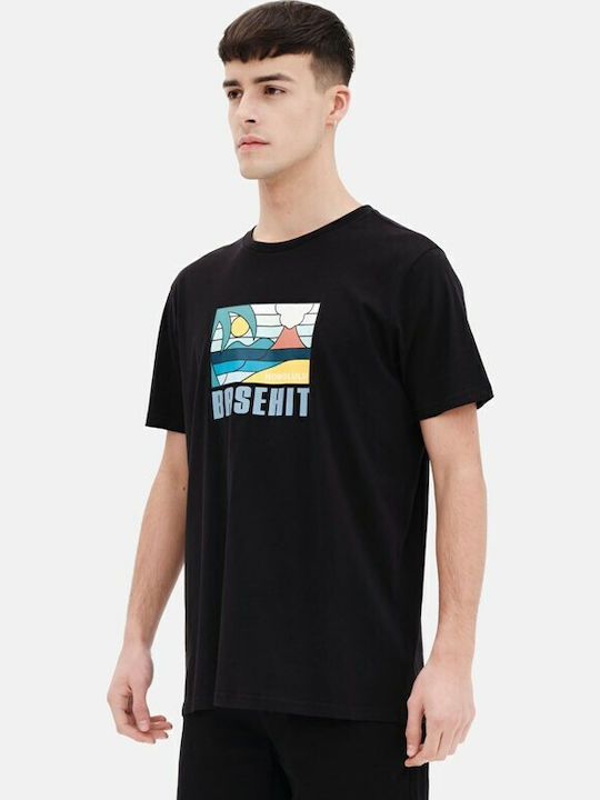 T-shirt Μαύρο