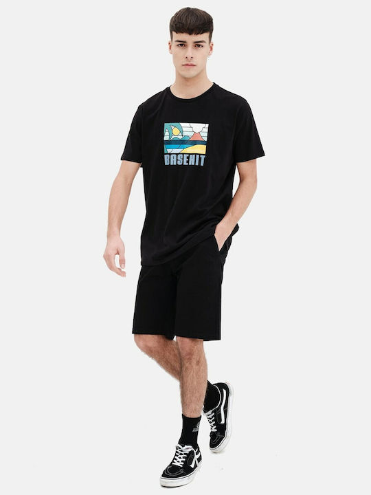T-shirt Μαύρο
