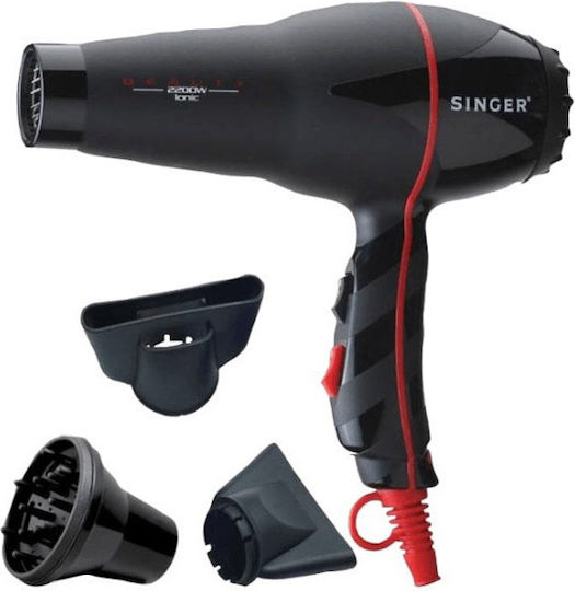 Singer Ionic Professionell Haartrockner 2200W