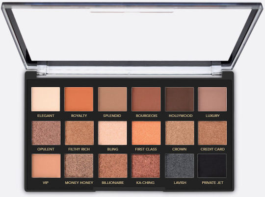 Elixir Pallete Παλέτα με Σκιές Ματιών σε Στερεή Μορφή 15.5gr