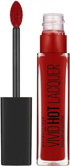 Maybelline Color Sensational Vivid Hot Lacquer Lip Gloss 72 Classic 7.7ml