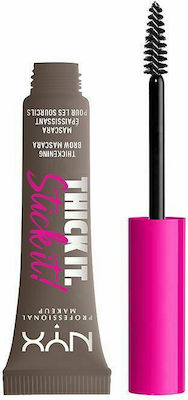 Nyx Professional Makeup Thick It Stick It Mascara pentru Sprâncene 05 Cool Ash Brown