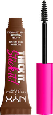 Nyx Professional Makeup Thick It Stick It Wimperntusche für Augenbrauen 06 Brunette