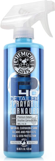 Chemical Guys Lichid Ceruire pentru Corp P40 Detailer Spray With Carnauba 473ml