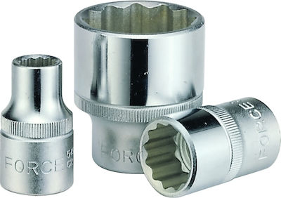 Force Socket Phillips with Square Drive 1/2" Diameter 32mm