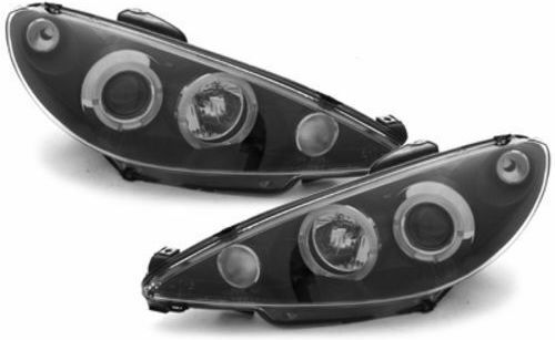 Sonar Front Lights Angel Eyes Peugeot 206 Set of 2 Pieces