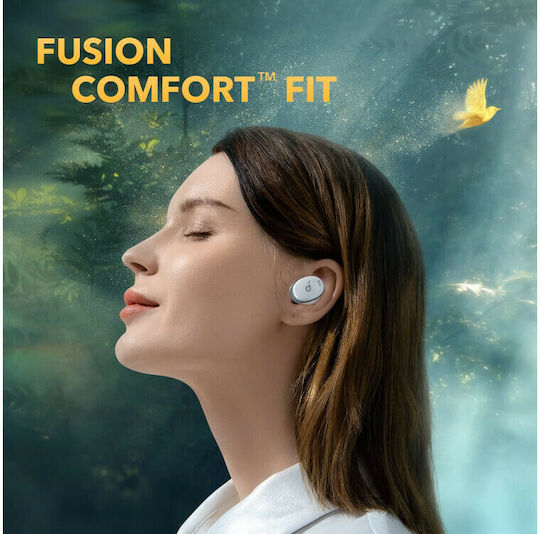 Soundcore by Anker Liberty 3 Pro In-ear Bluetooth Handsfree Ακουστικά με Αντοχή στον Ιδρώτα και Θήκη Φόρτισης Λευκά