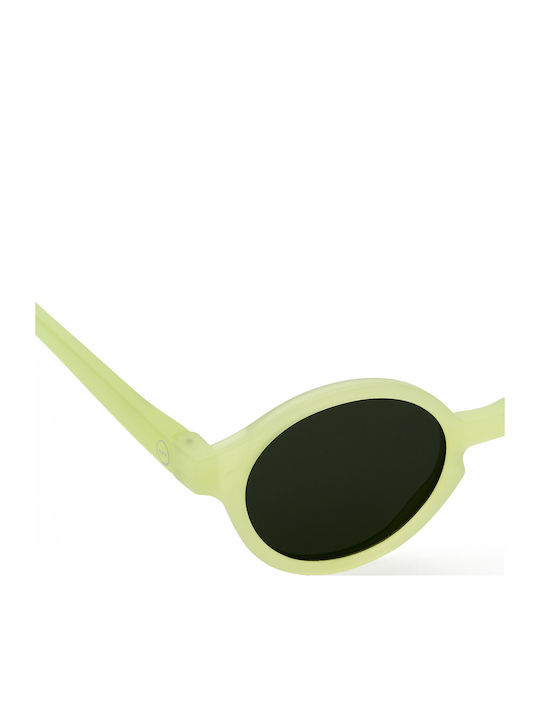 Izipizi #d Στρογγυλά Βρεφικά Γυαλιά Ηλίου Apple Green για 0-9 Μηνών