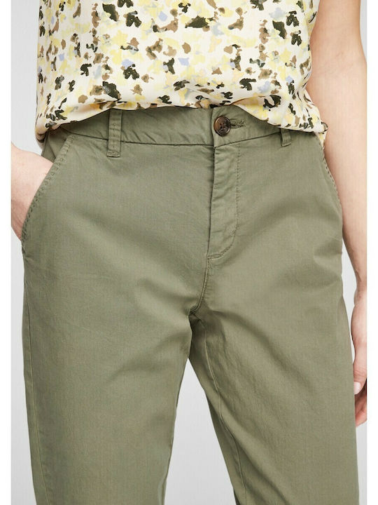 Red Label Women's Chino Trousers Regular Fit Khaki