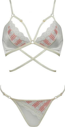 Casmir Lingerie Eliza Sexy Dessous-Set Ecru