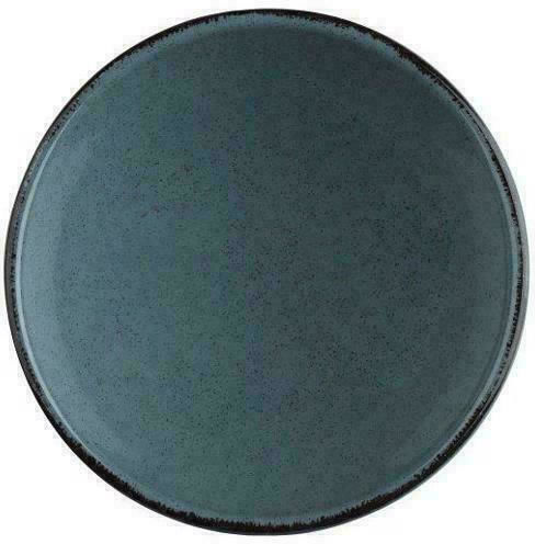 Max Home Mood ColorX Serving Bowl Round made of Porcelain Blue with Diameter 20cm