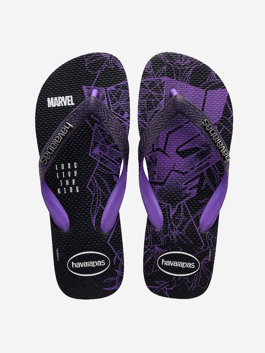Top Marvel Herren Flip Flops Schwarze