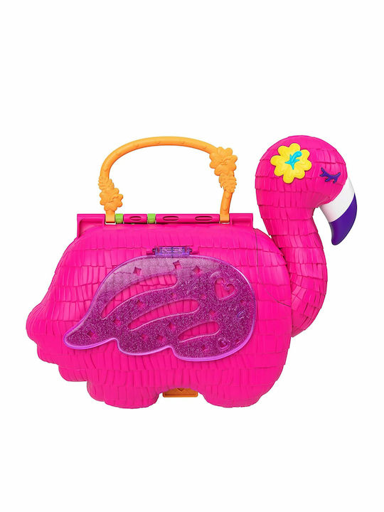 Polly Pocket Flamingo Pinata Easter Candle with Toys for 4+ Years Mattel