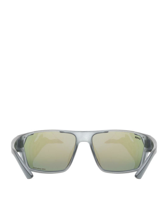 Uvex Sportstyle 233 P Unisex Γυαλιά Ηλίου με Κοκκάλινο Σκελετό Smoke Mat S5320975540