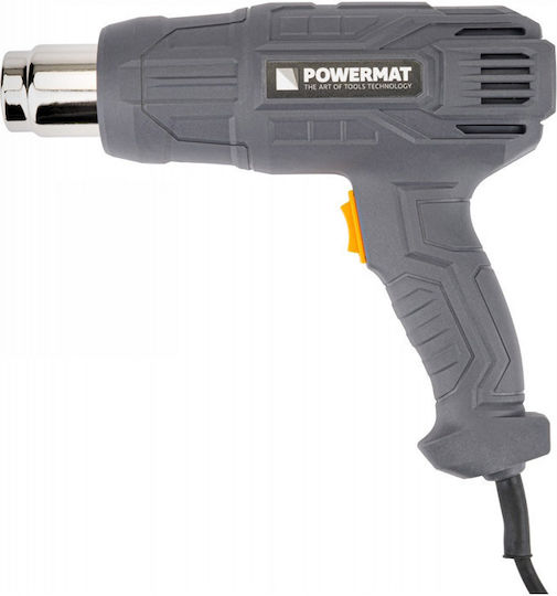 Powermat Heat Gun 2000W with Maximum Temperature 600°C PM-OP-2000MN