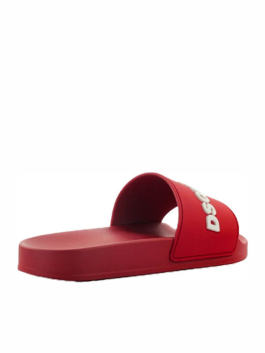 Men's Slides Red