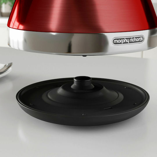 Morphy Richards Venture Pyramid Retro Кана 1.5лт 3000W Червен