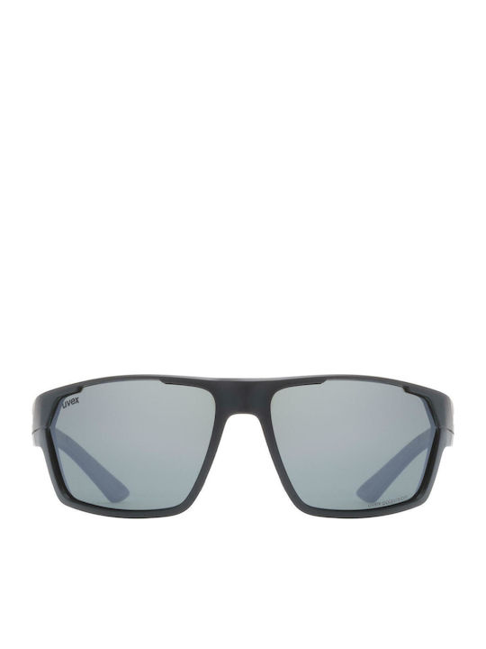 Uvex Sportstyle 233 P Unisex Γυαλιά Ηλίου με Κοκκάλινο Σκελετό Black Mat S5320972250