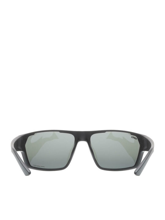 Uvex Sportstyle 233 P Unisex Γυαλιά Ηλίου με Κοκκάλινο Σκελετό Black Mat S5320972250