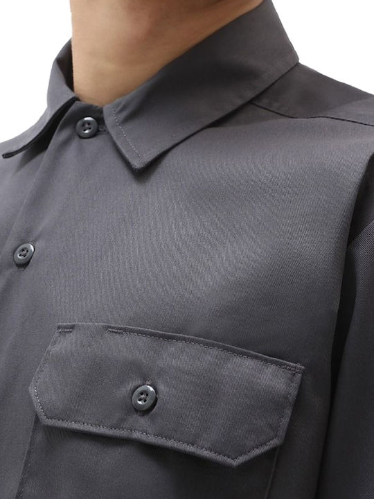Short-sleeved Shirt Charcoal