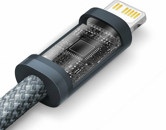 Baseus Dynamic Braided USB-C to Lightning Cable 20W Gray 2m (CALD000116)