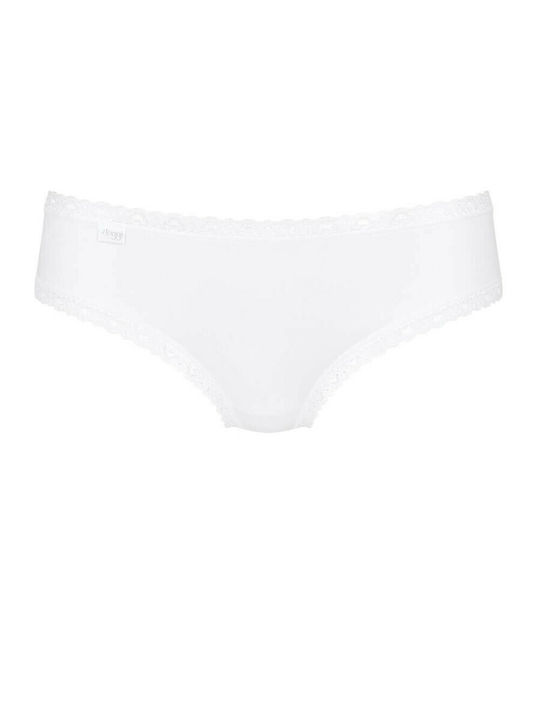 24/7 Weekend Βαμβακερά Women's Slip 3Pack with Lace Navy/Ciel/White
