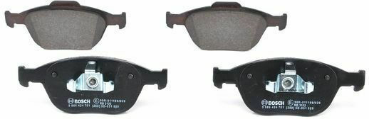 Bosch Σετ Τακάκια Εμπρός 2τμχ για Ford Transit / Fiesta / Focus / Tourneo Connect Ford