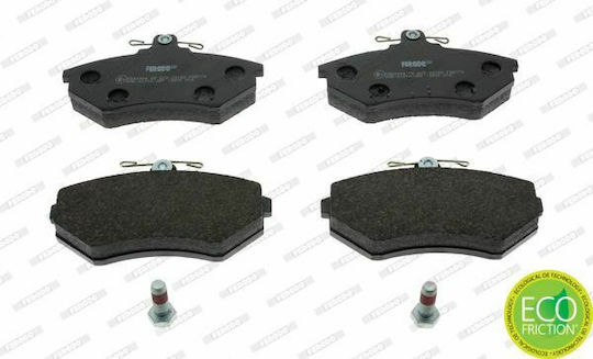 Ferodo Σετ Τακάκια Εμπρός για Audi 80 Seat Cordoba / Ibiza / Inca / Toledo