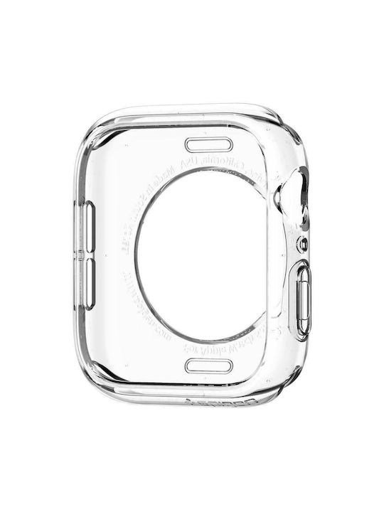 Spigen Liquid Crystal Θήκη Σιλικόνης σε Διάφανο χρώμα για το Apple Watch 45mm