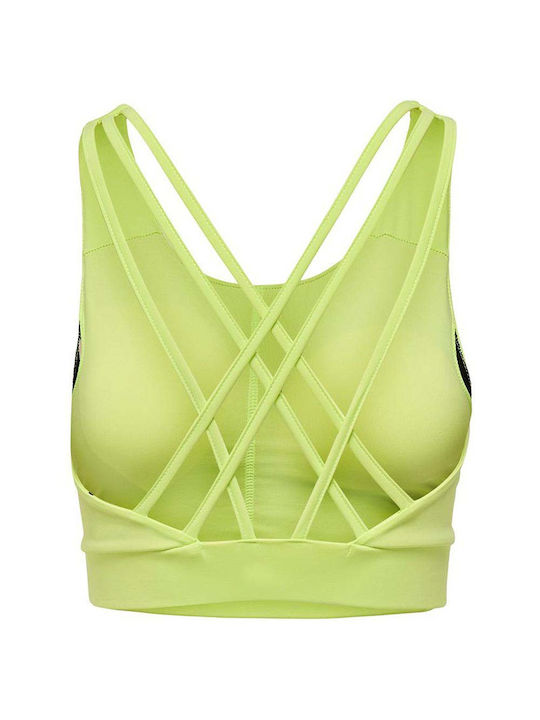 Only Women's Sports Bra without Padding Yellow