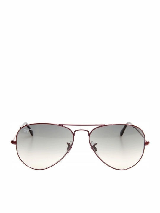Ray Ban Aviator Sonnenbrillen Rosa mit Metall Gestell