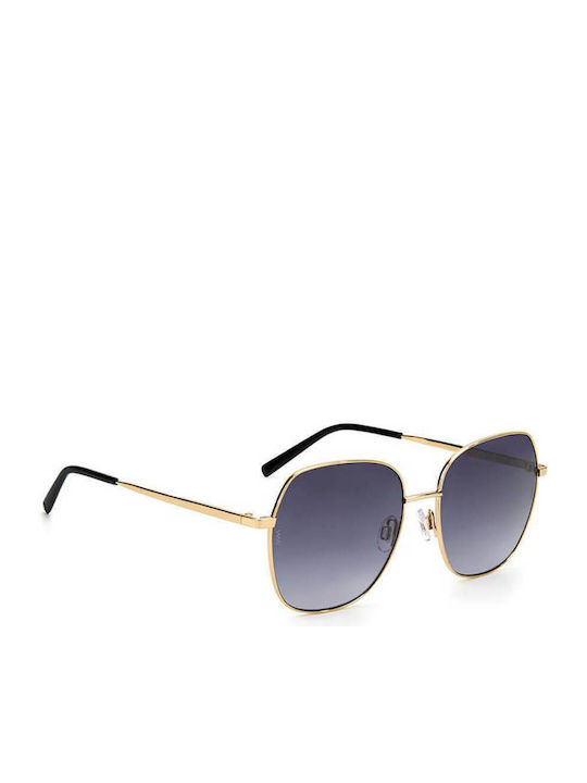 Missoni Women's Sunglasses with Gold Metal Frame and Blue Gradient Lens MMI 0018/S 2M2/9O