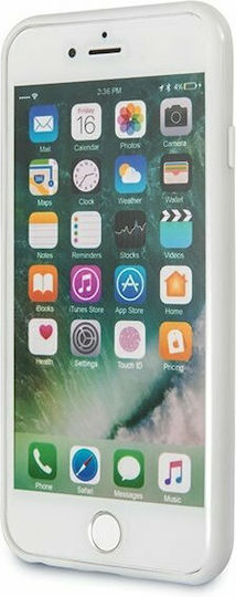 U.S. Polo Assn. Tricolore Cover Back Cover Σιλικόνης Λευκό (iPhone SE 2022/2020)
