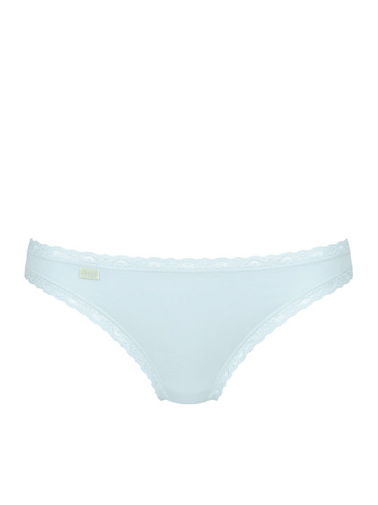 24/7 Weekend Βαμβακερά Femei Brazilia 3Pack cu Dantelă Navy/Blue/White