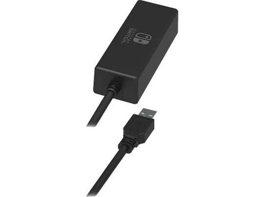 Hori Wired Internet LAN Adapter NSW-004U LAN Adapter for Switch Black