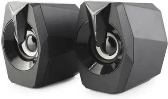 FT-K8 Computerlautsprecher 2.0 in Schwarz Farbe