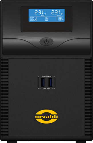 Orvaldi ID2K0CH USV 2000VA 1200W mit 6 Steckdosen