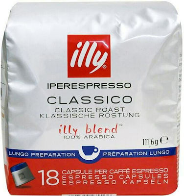 108 Illy Iperespresso Classico Coffee Capsules Classic Roast