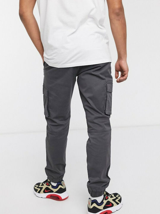 Only & Sons Herrenhose Cargo Elastisch in Slim Passform Gray