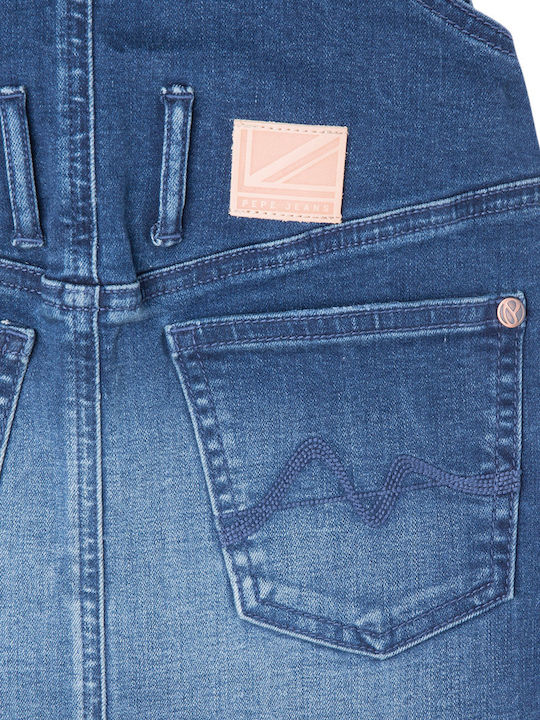 KAIA Girls Dungarees Blue