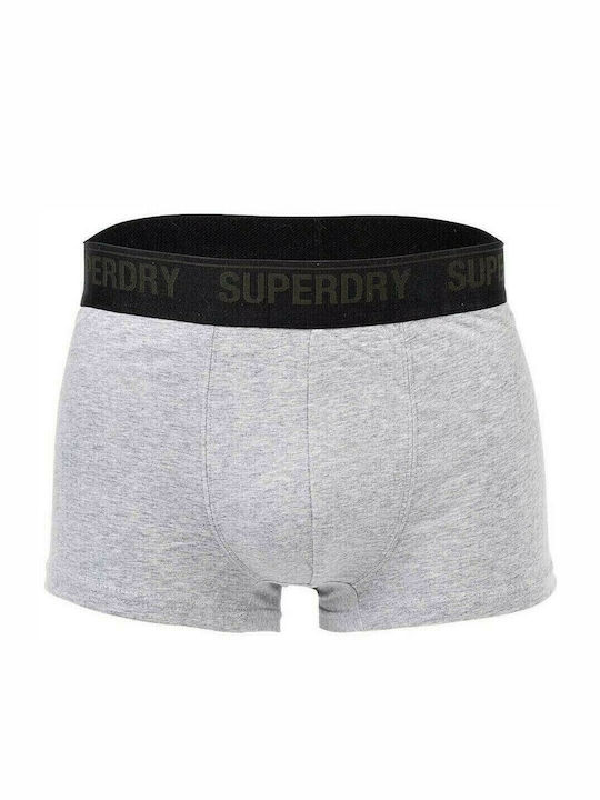 Superdry Herren Boxershorts Mehrfarbig 3Packung