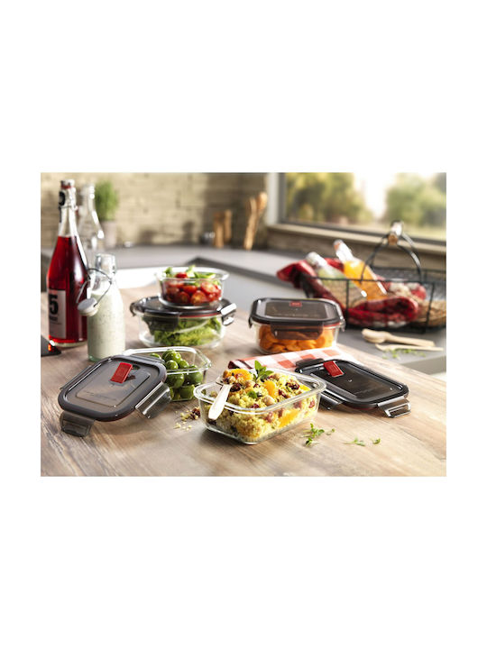 Zwilling J.A. Henckels Microwave Glass Lunch Box Black 1100ml